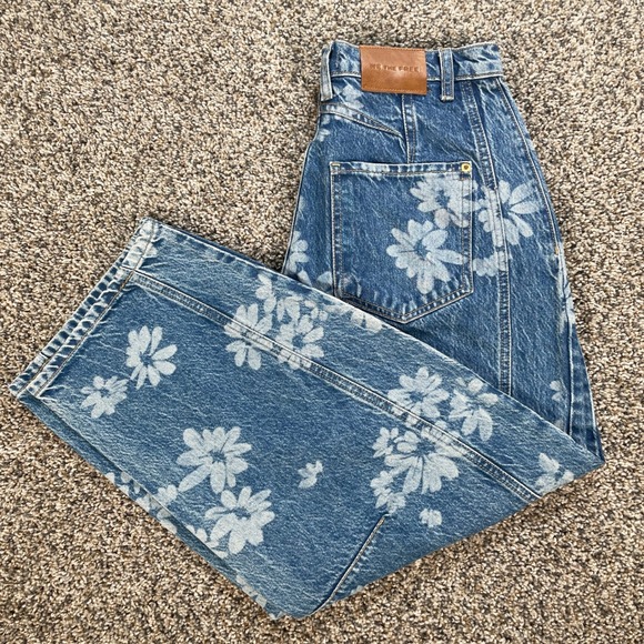 Free People Denim - We The Free Free People Good Luck Women's 29 Barrel Mid Rise Wide Leg Jeans